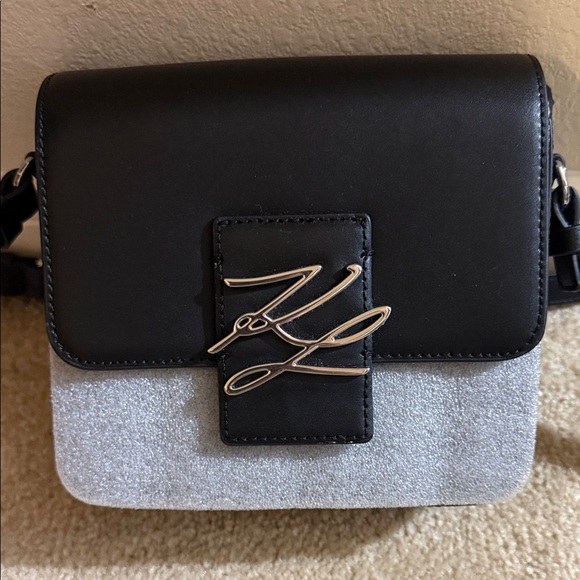 K/Autograph leather shoulder bag from Karl Lagerfeld, never used - Picture 2 of 16